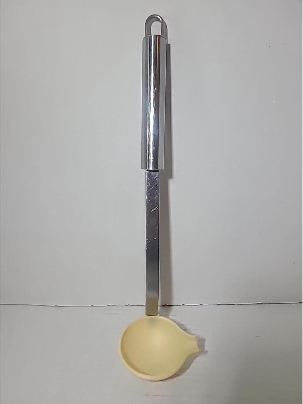 Vintage Rostfrei Inox Stainless Steel Soup Ladle With Pour Spout